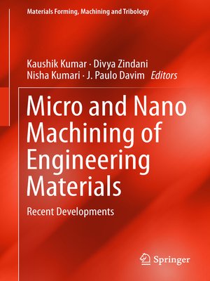 cover image of Micro and Nano Machining of Engineering Materials